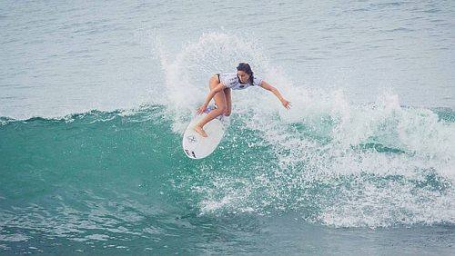 Surfing in El Salvador